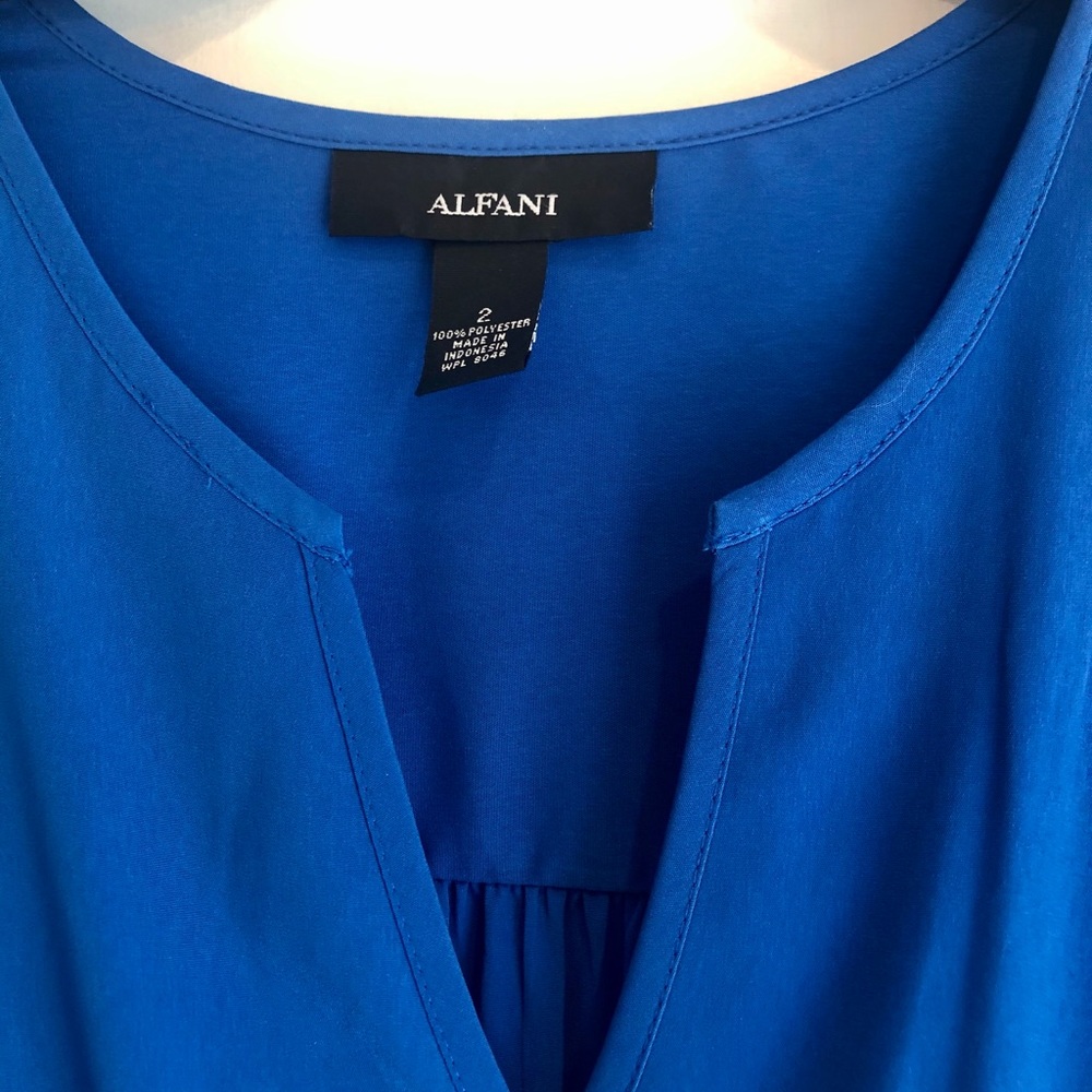 Sold! Alfani tulip hem hi-lo dress - Picture 3 of 6